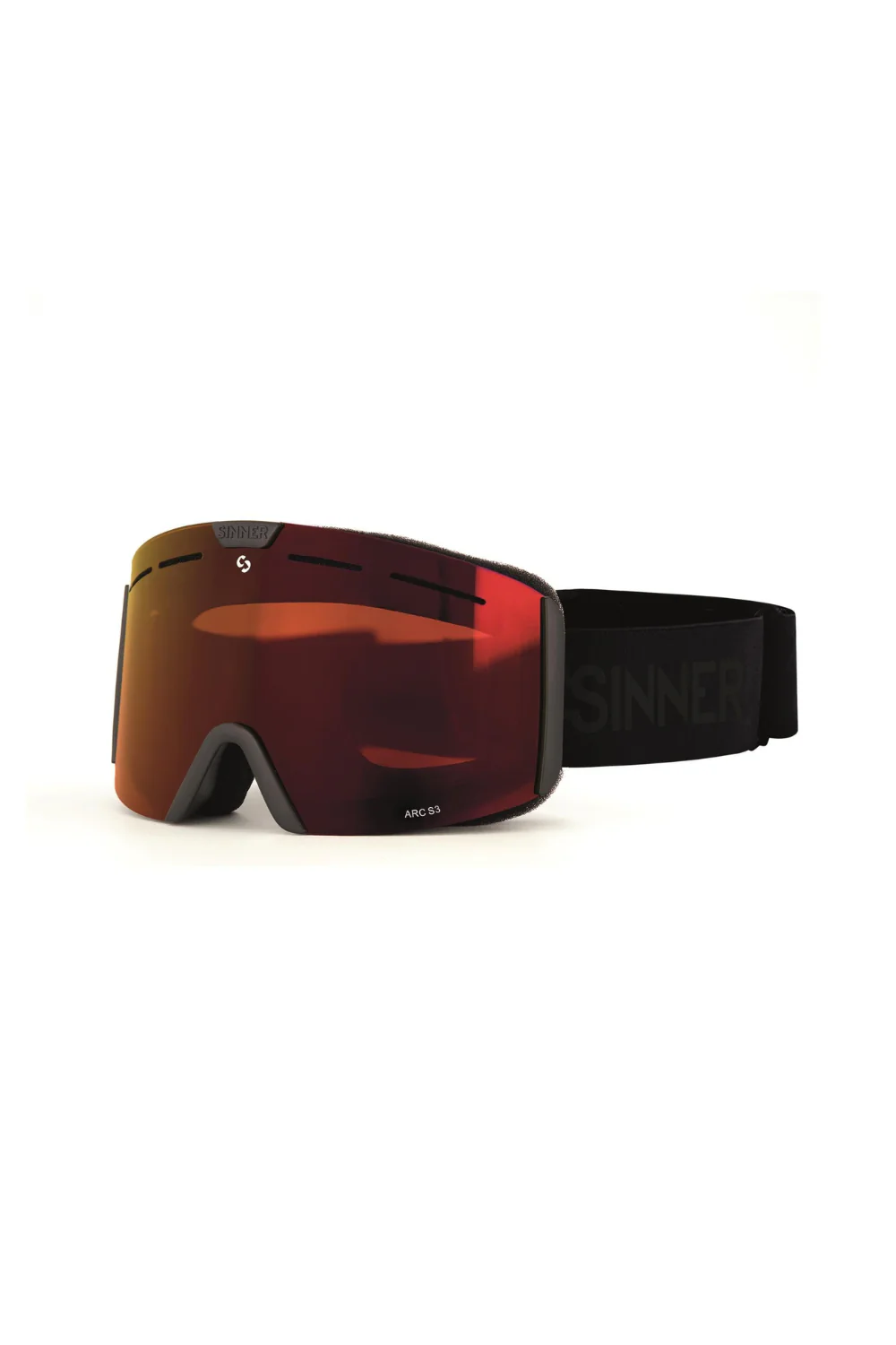 Sinner Arc Ski Goggles Matte Black