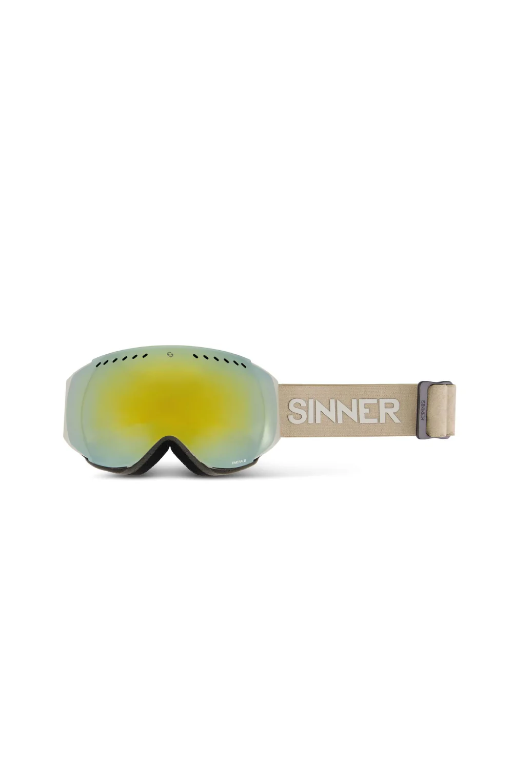 Sinner Emerald Snow Goggles Matte Light Grey - Image 2