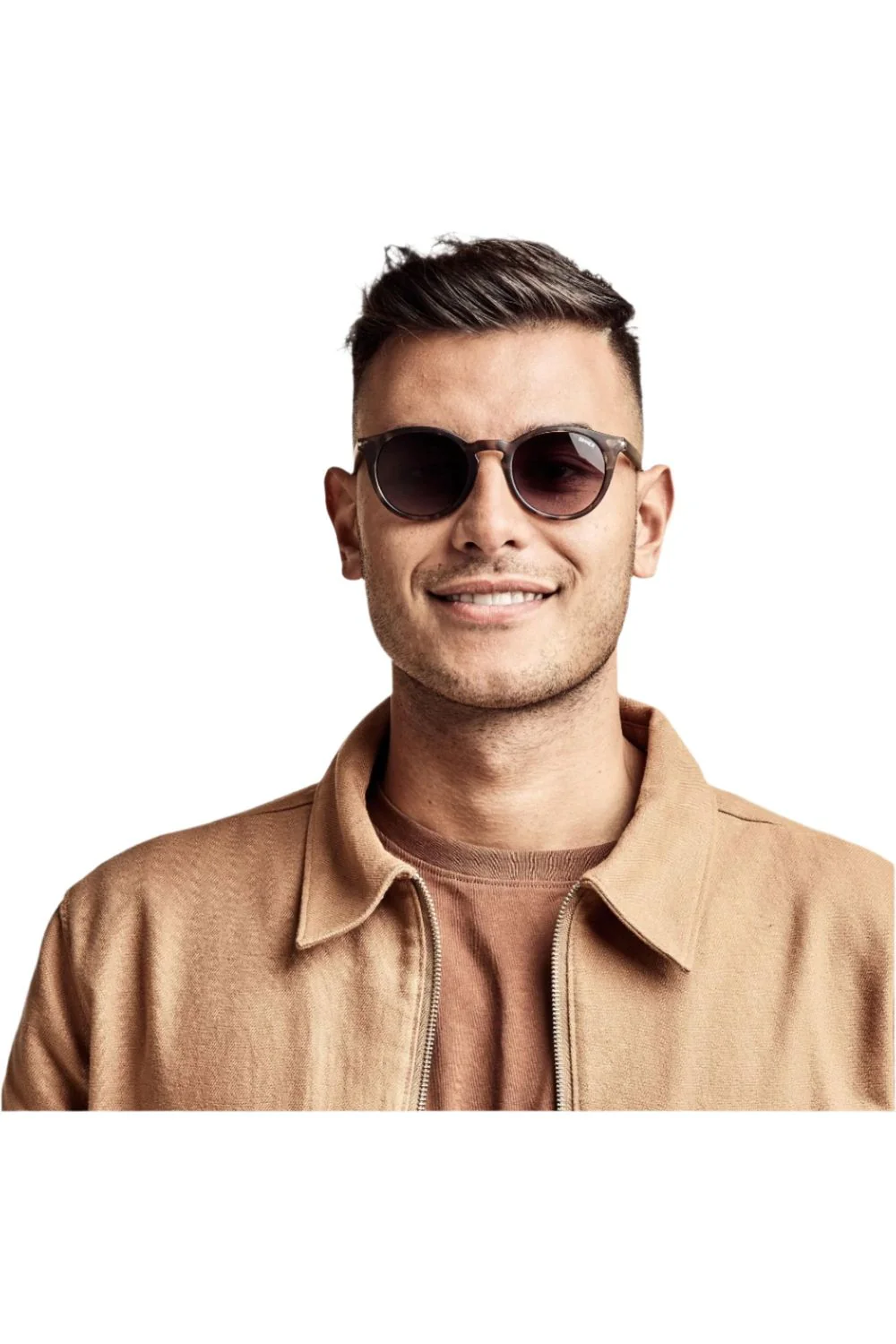 Sinner Patnem Sunglasses Matte Dual Olive Tort-Gradient Green - Image 4