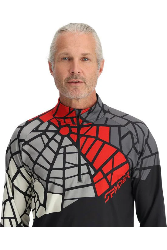 Spyder Legacy 1/2 Zip Fleece Black - Image 2