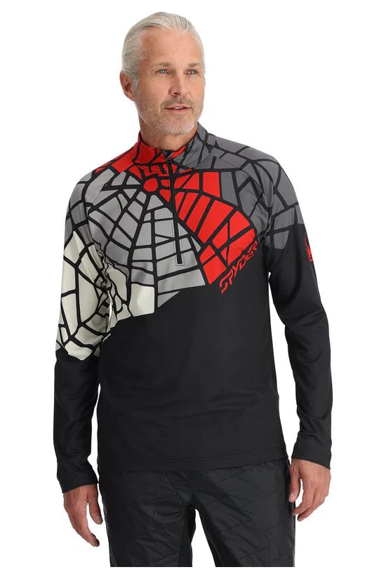 Spyder Legacy 1/2 Zip Fleece Black - Image 3