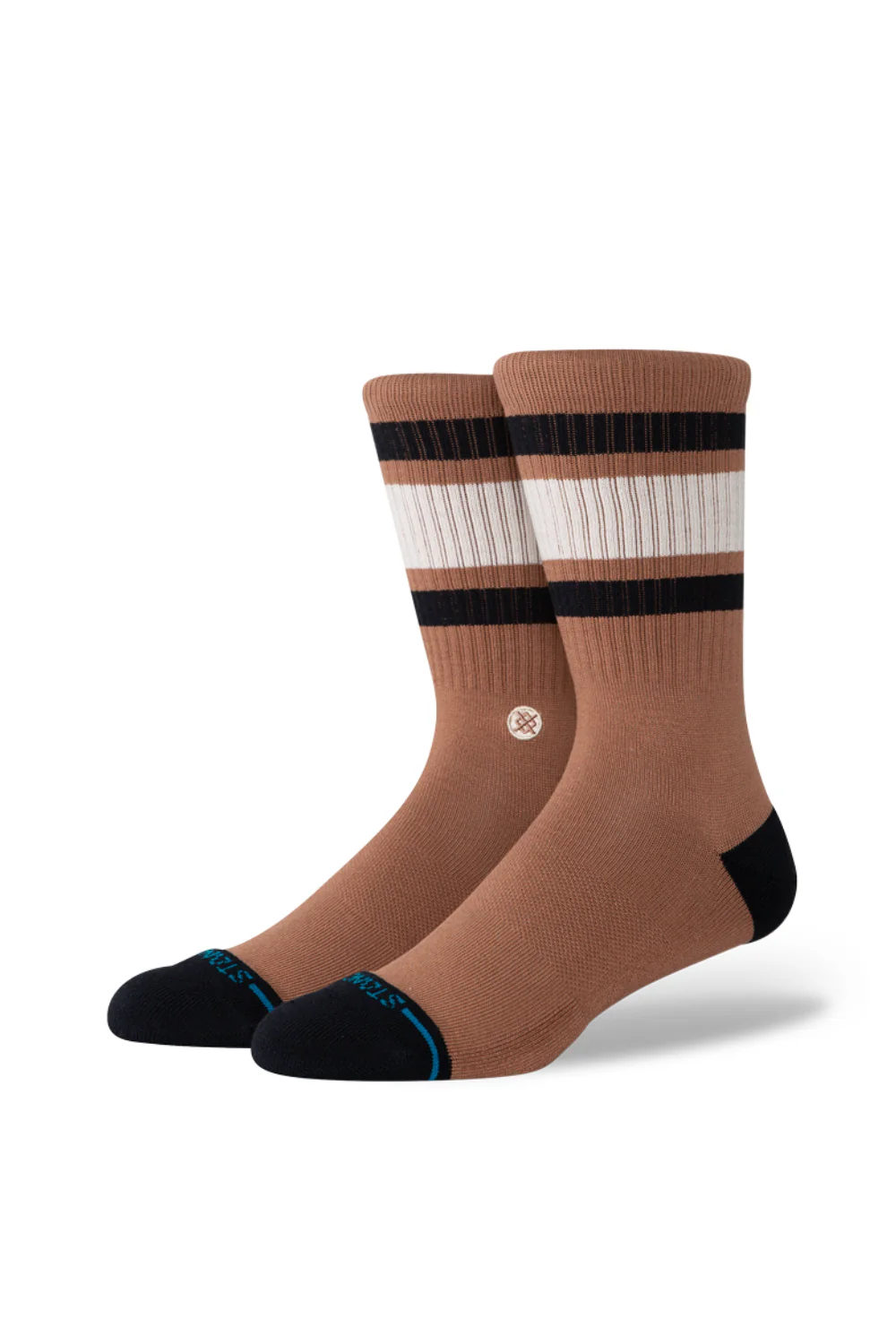 Stance Boyd Crew Socks Dark Roast