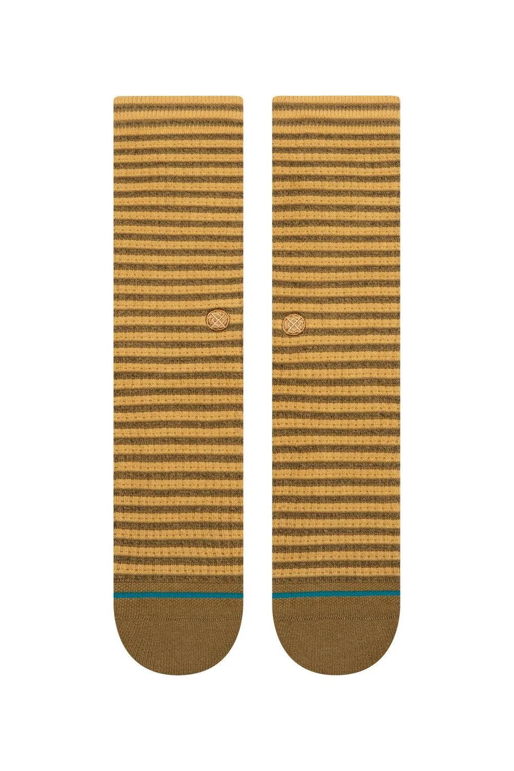Stance Skipper Crew Sock Stone - Image 3
