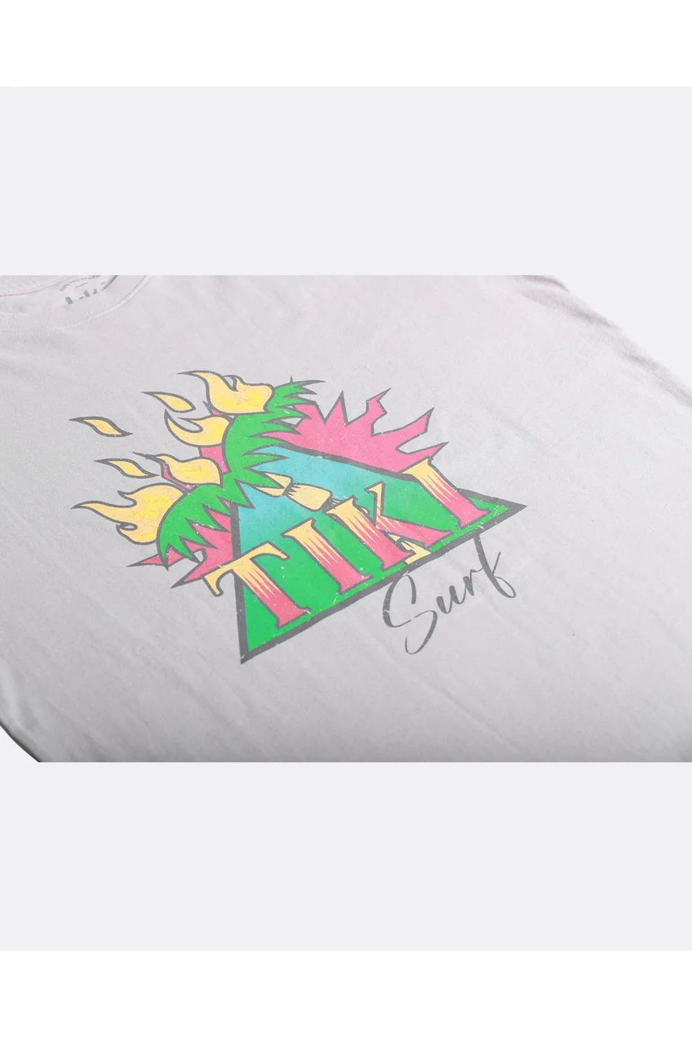 Tiki Burning Palm Short Sleeve T-Shirt - Image 5