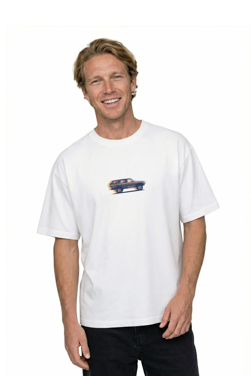 Tiki Cruiser Mens T-Shirt White
