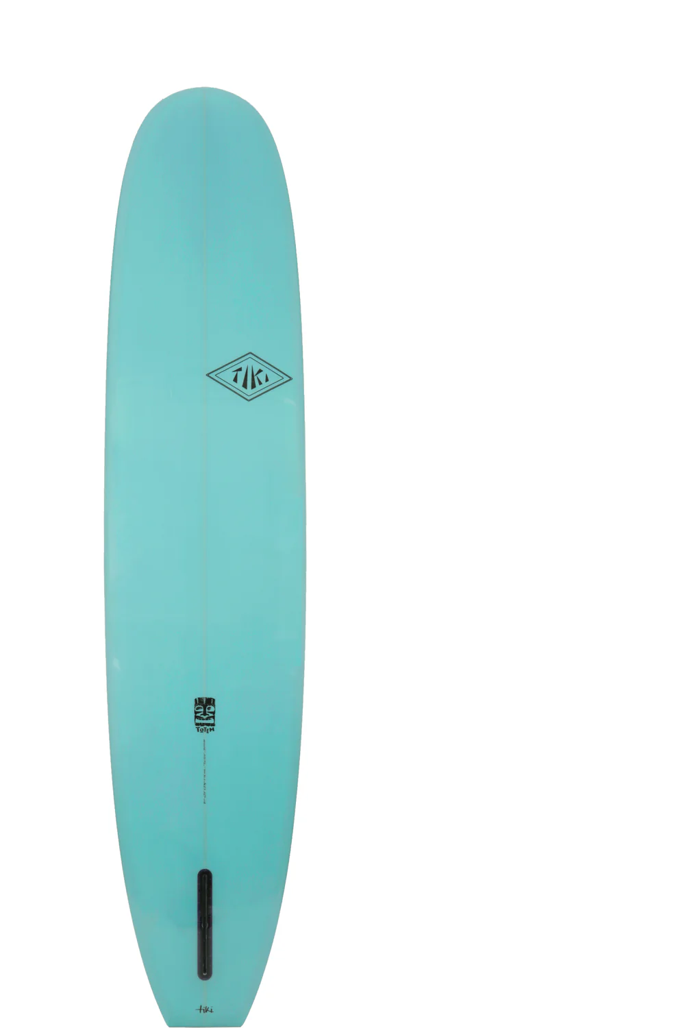 Tiki Custom Surfboard - 9'1 Totem Mal - Iced Aqua Blue - Image 2