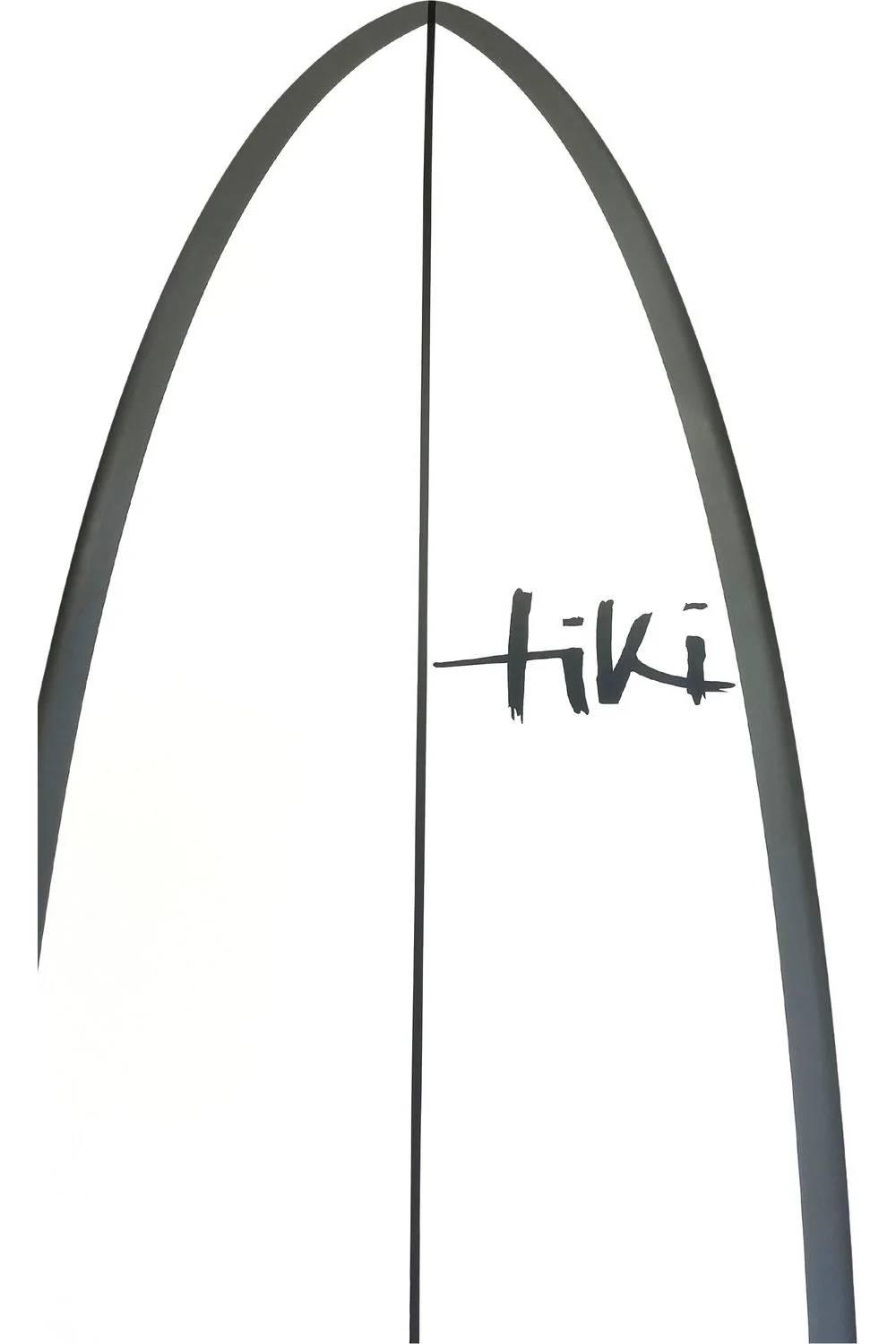 Tiki Evolution Fish Surfboard Castle Rock Grey - Image 4