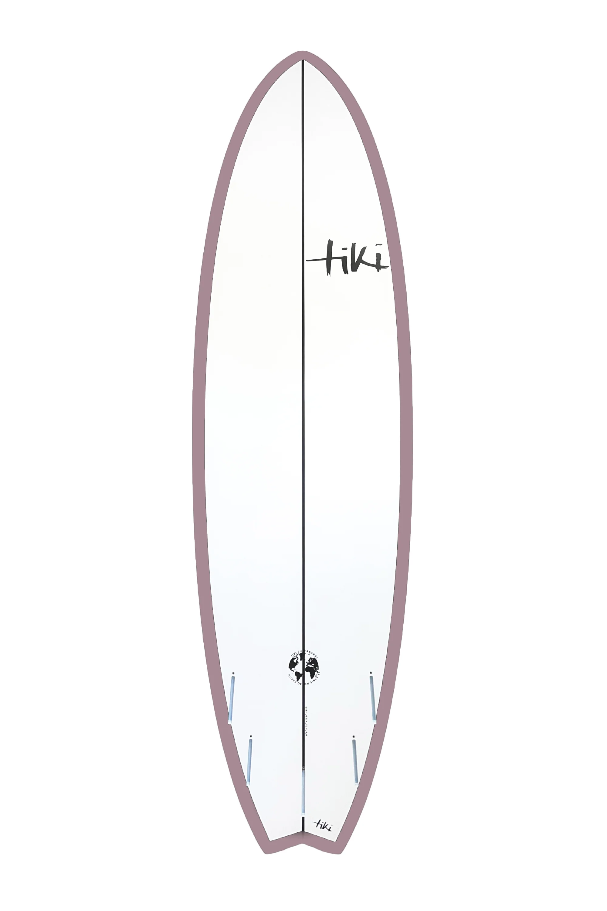 Tiki Evolution Fish Surfboard Toadstool Mauve - Image 2