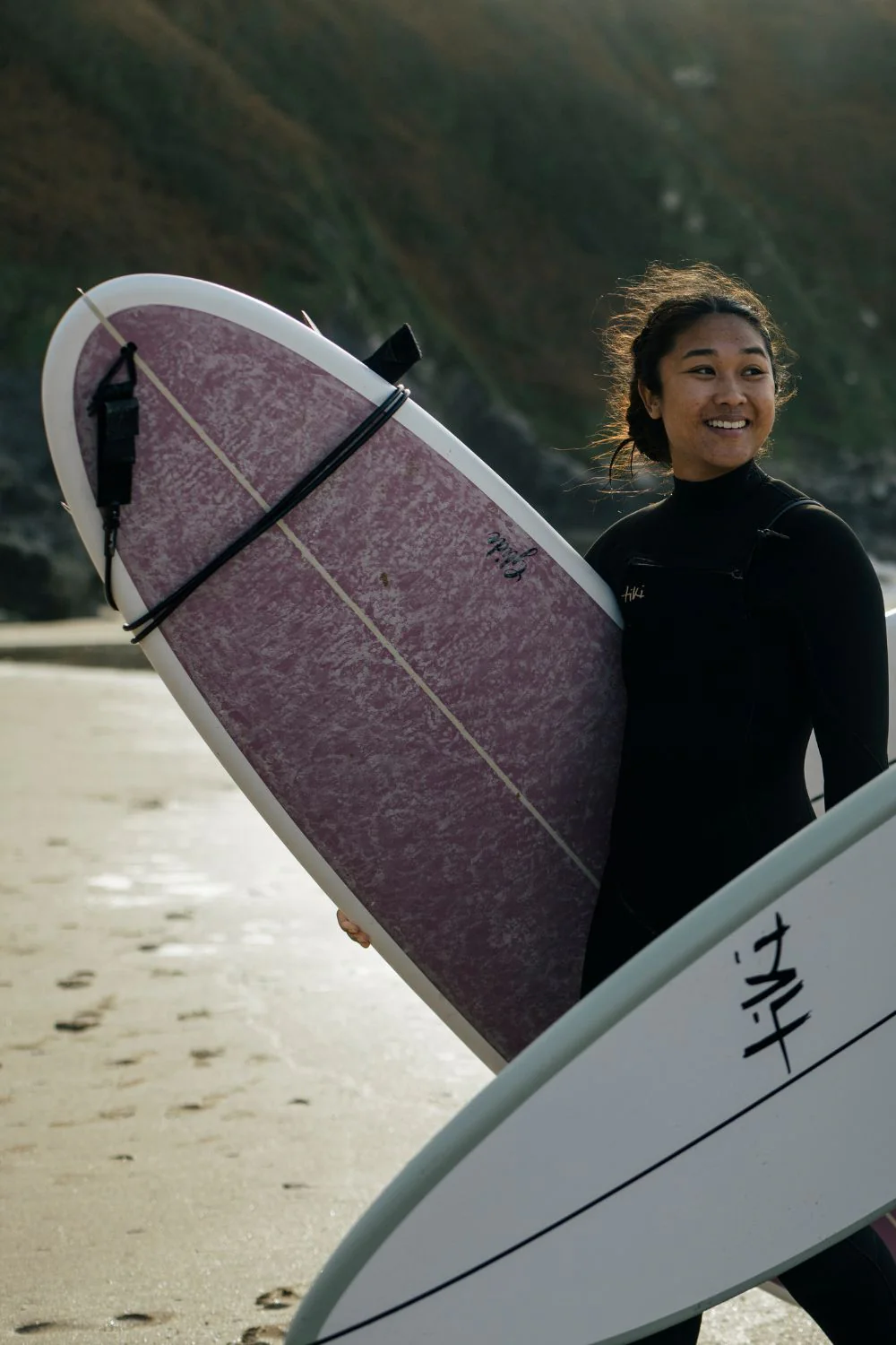 Tiki Evolution Glide Surfboard Toadstool Mauve - Image 3