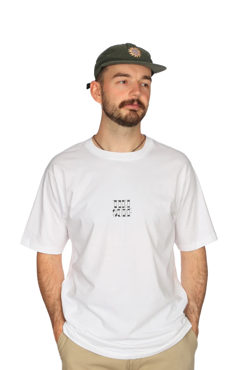 Tiki Maidmer T-Shirt White - Image 3