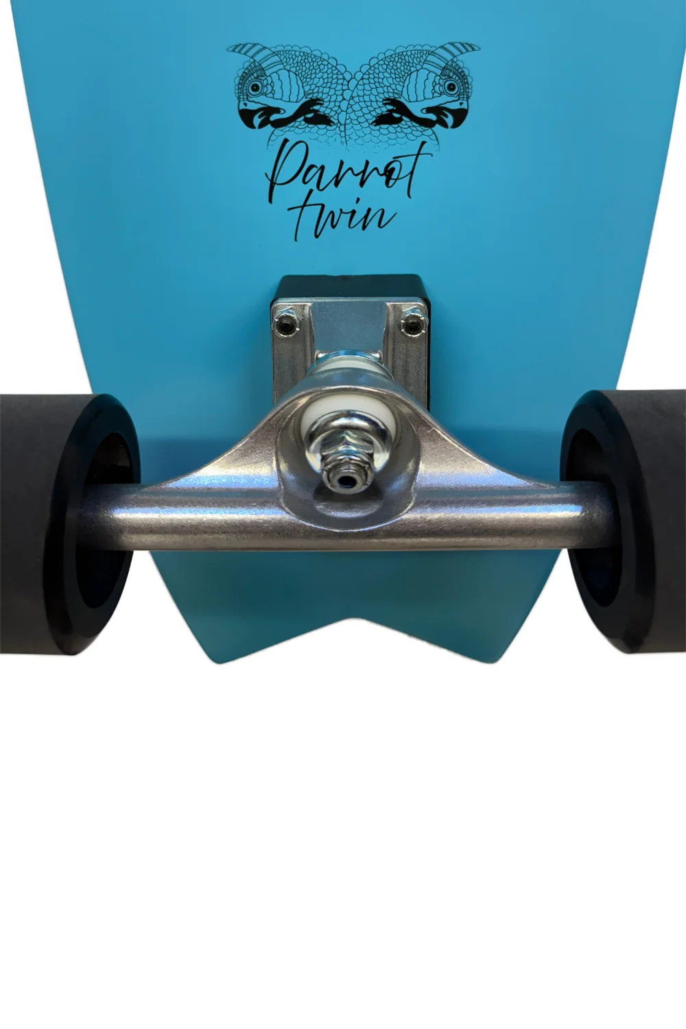 Tiki Parrot Surf Skate Acid Blue - Image 4