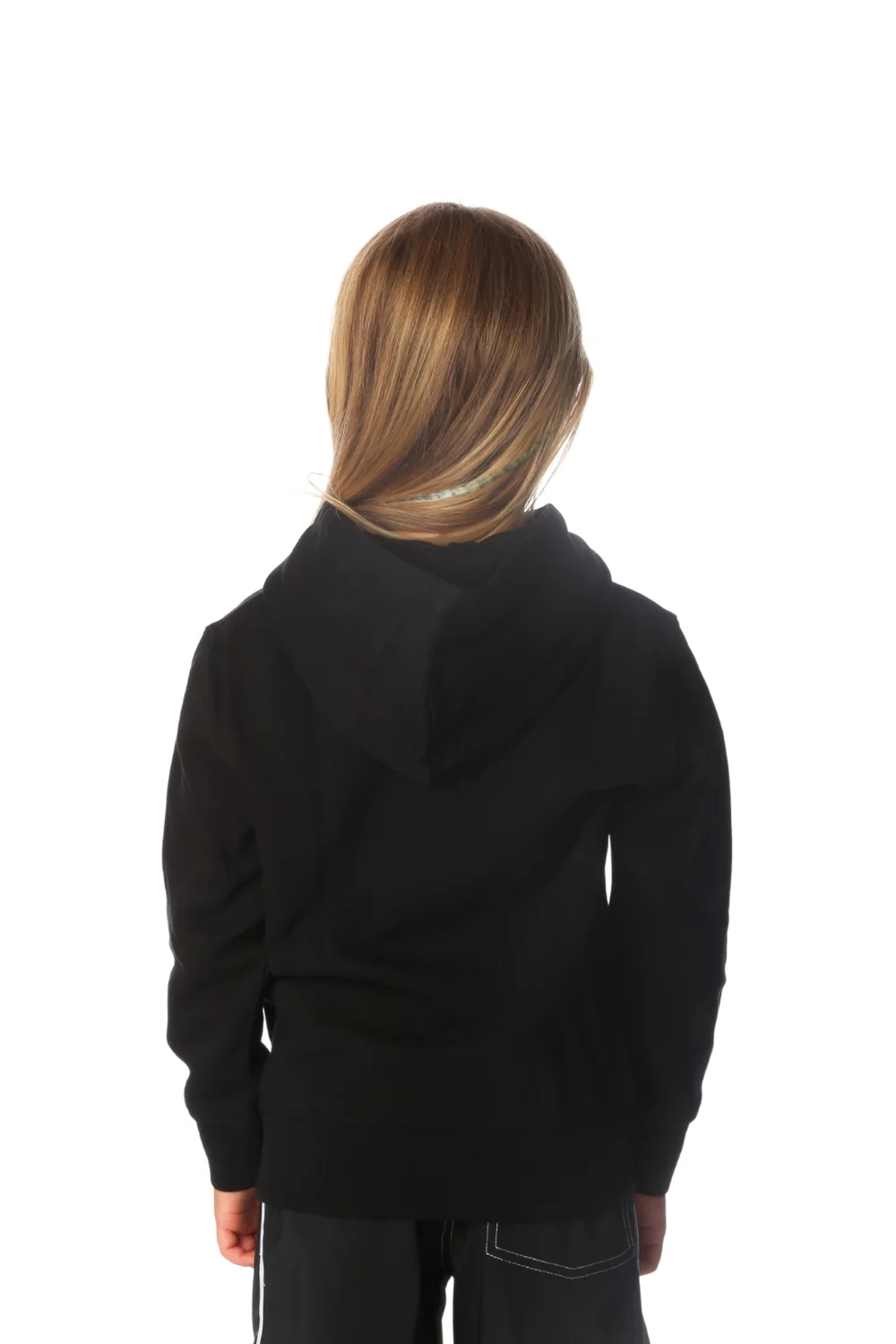 Tiki Shark Mini Hoodie Black - Image 3