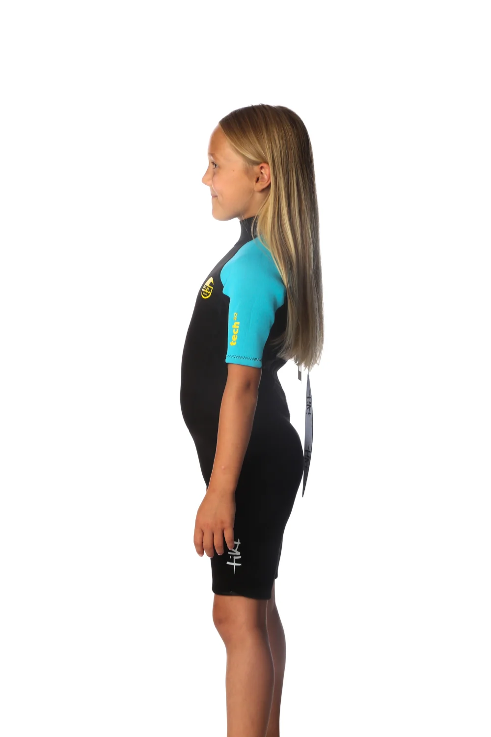 Tiki Tech 3/2 Kids Spring Shorty Wetsuit - Image 5