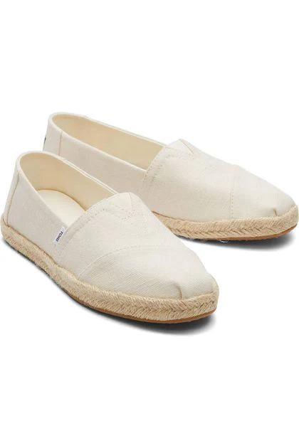 Toms Footwear Alpargata Recycled Cotton Rope Espadrille Natural - Image 2