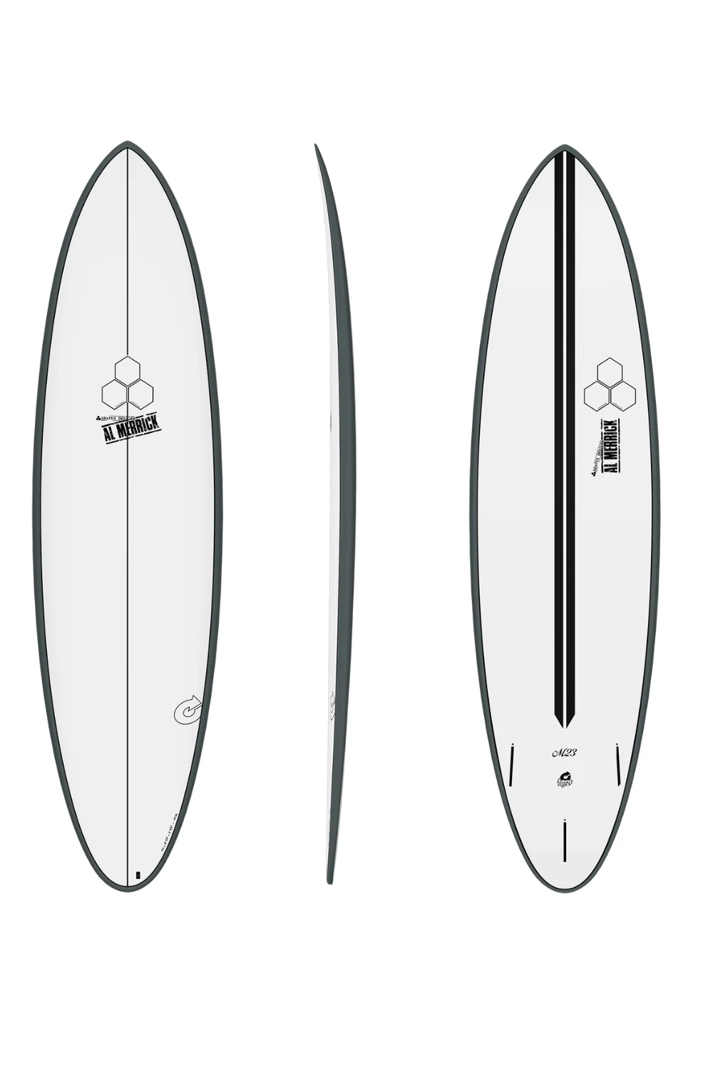 Torq X-lite M23 Surfboard Graphite + Pinline - Image 2