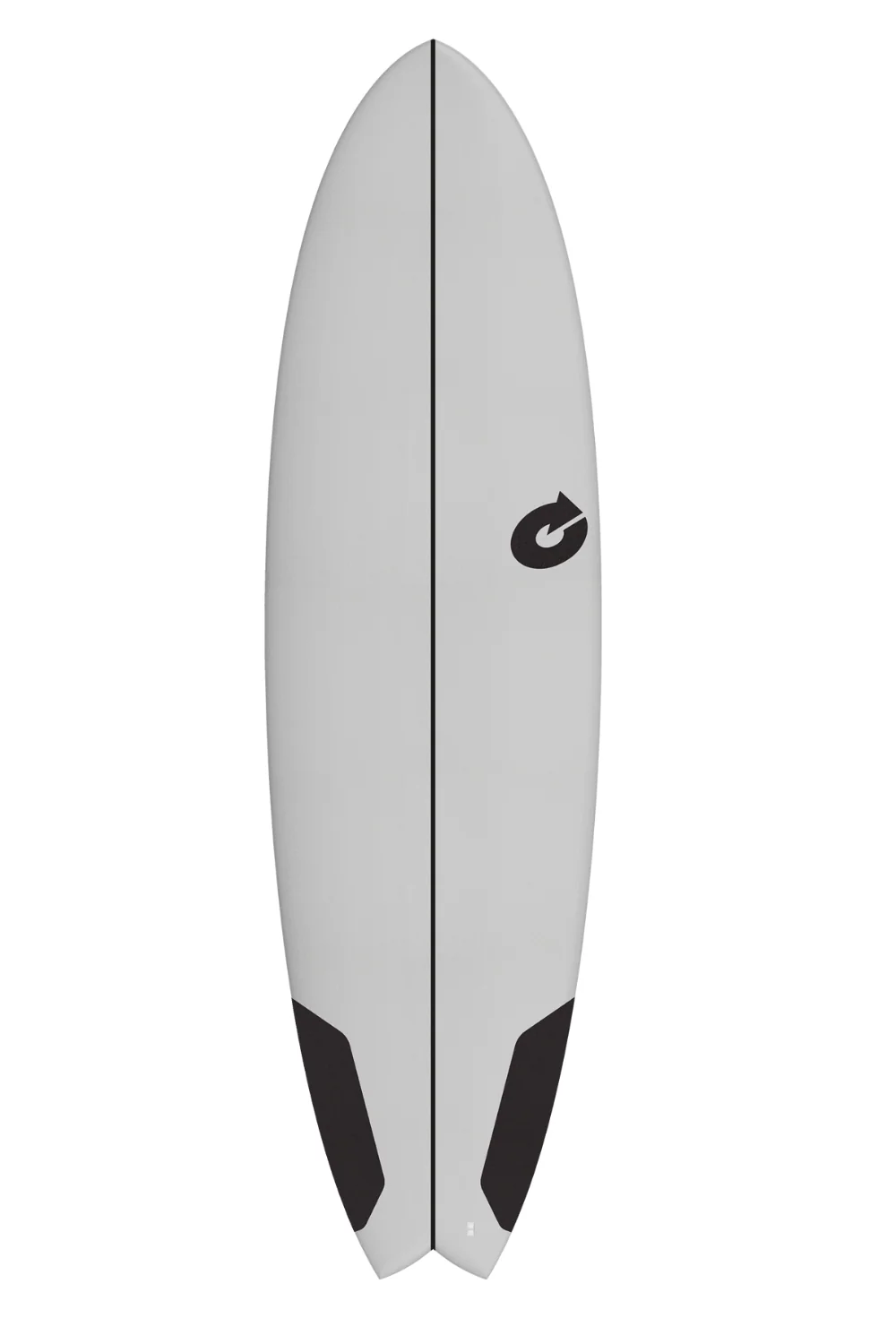 Torq Softdeck Eva Mod Fish Surfboard Grey