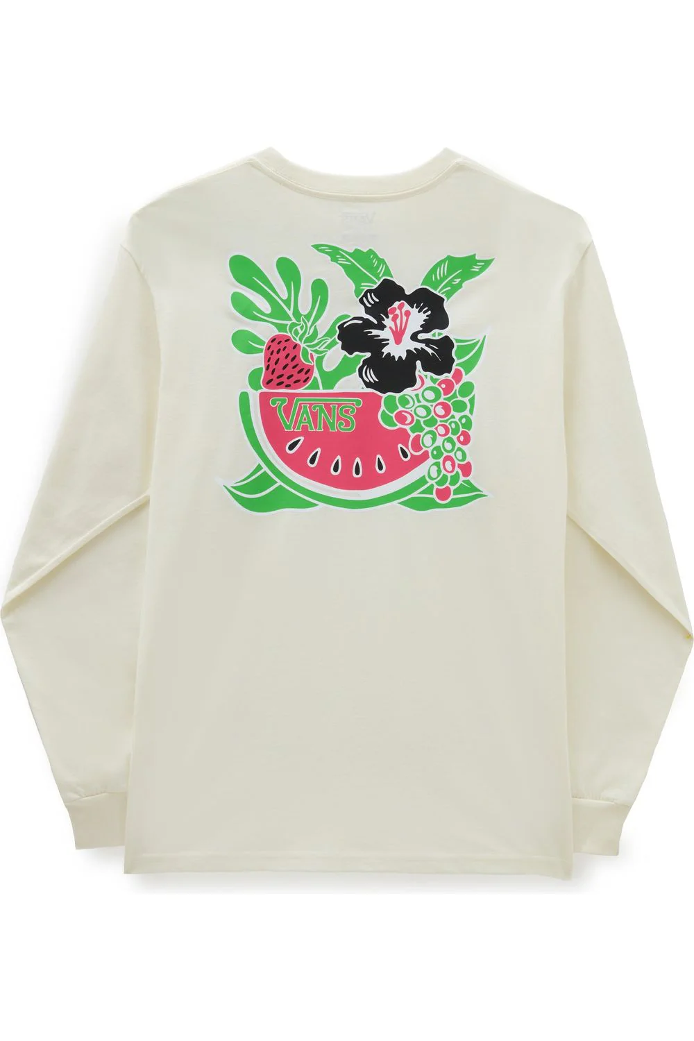 Vans Fresh Fruit Long Sleeve Tee Marshmallow - Image 3