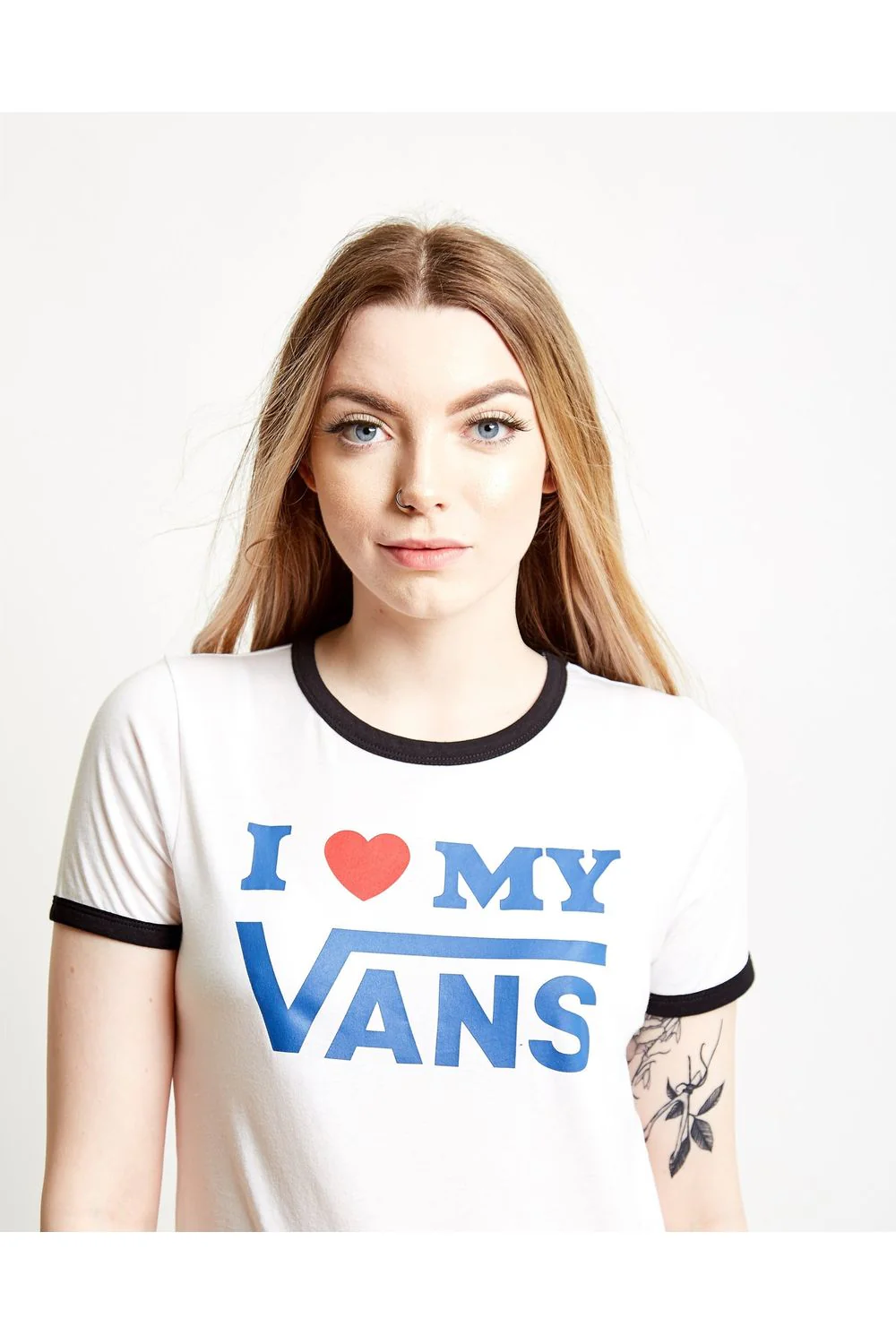 Vans Love Ringer T-shirt White