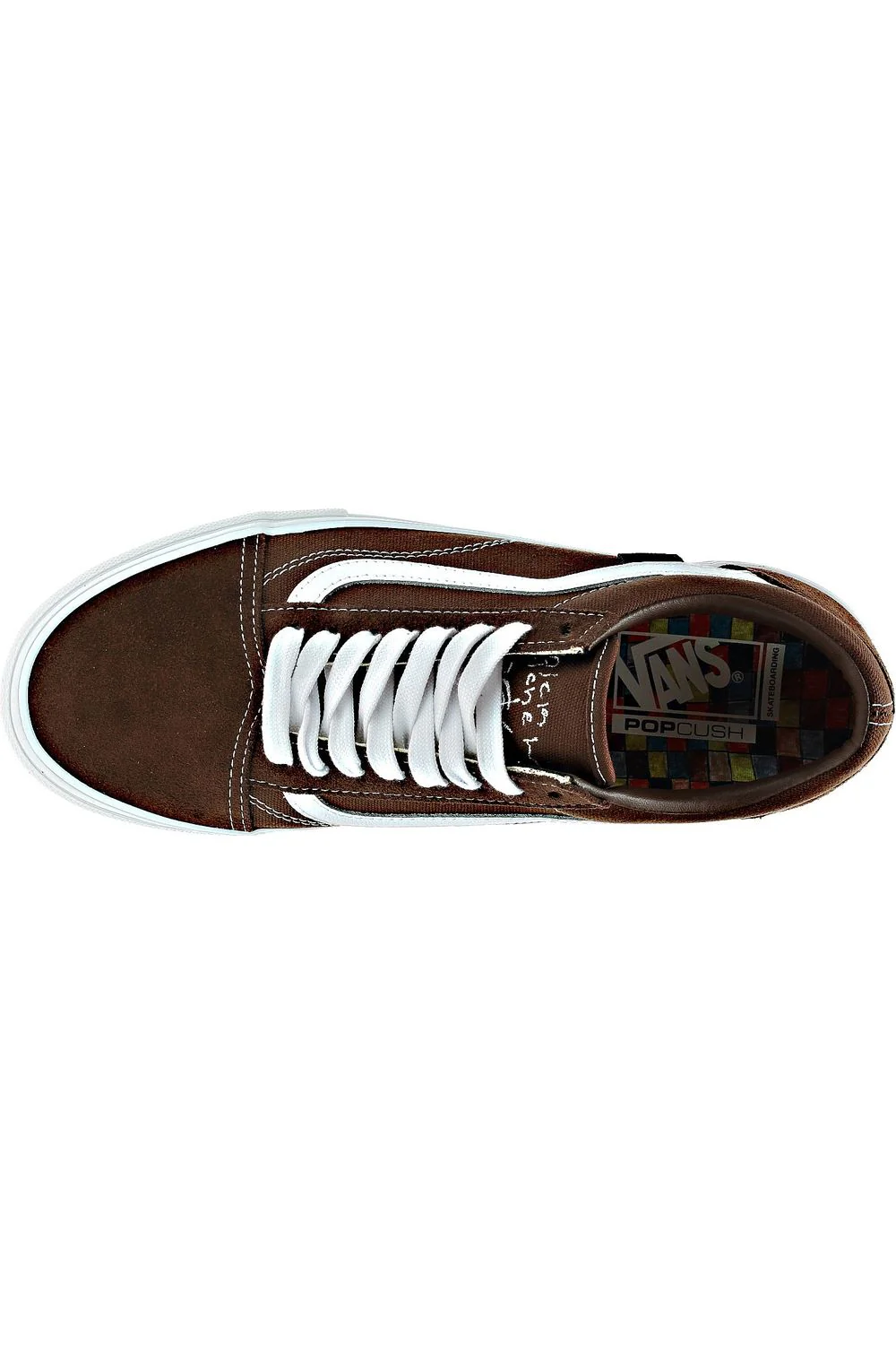 Vans MN Old Skool Nick Michel Brown White - Image 2