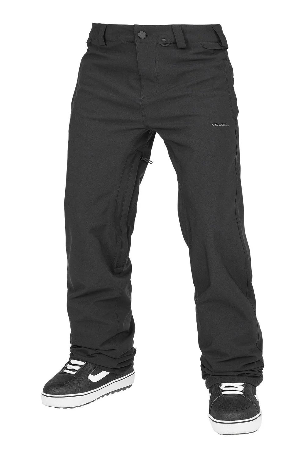 Volcom Freakin Chino Mens Ski and Snowboard Pants Black - Image 2