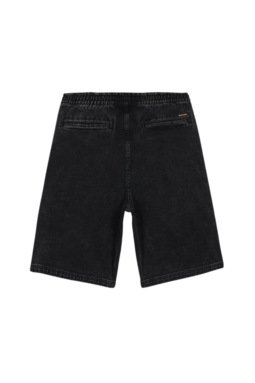 Volcom Freazy Denim Mens Elasticated Waist 22" Shorts Blackity Black - Image 8