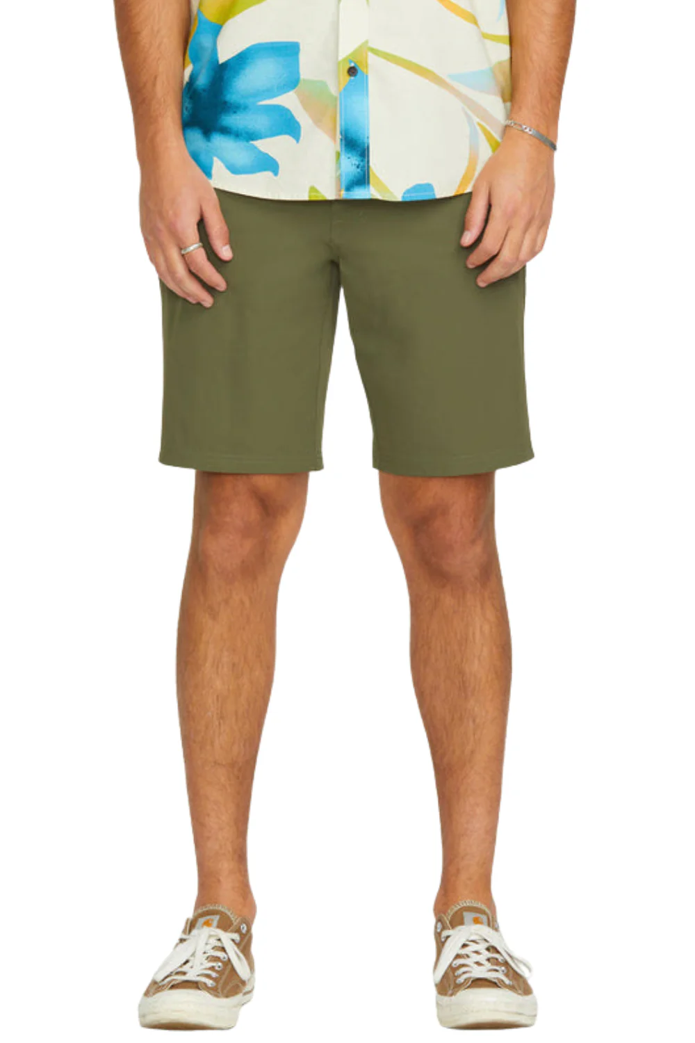 Volcom Frickin Cross Shred 20" Hybrid Shorts Wintermoss