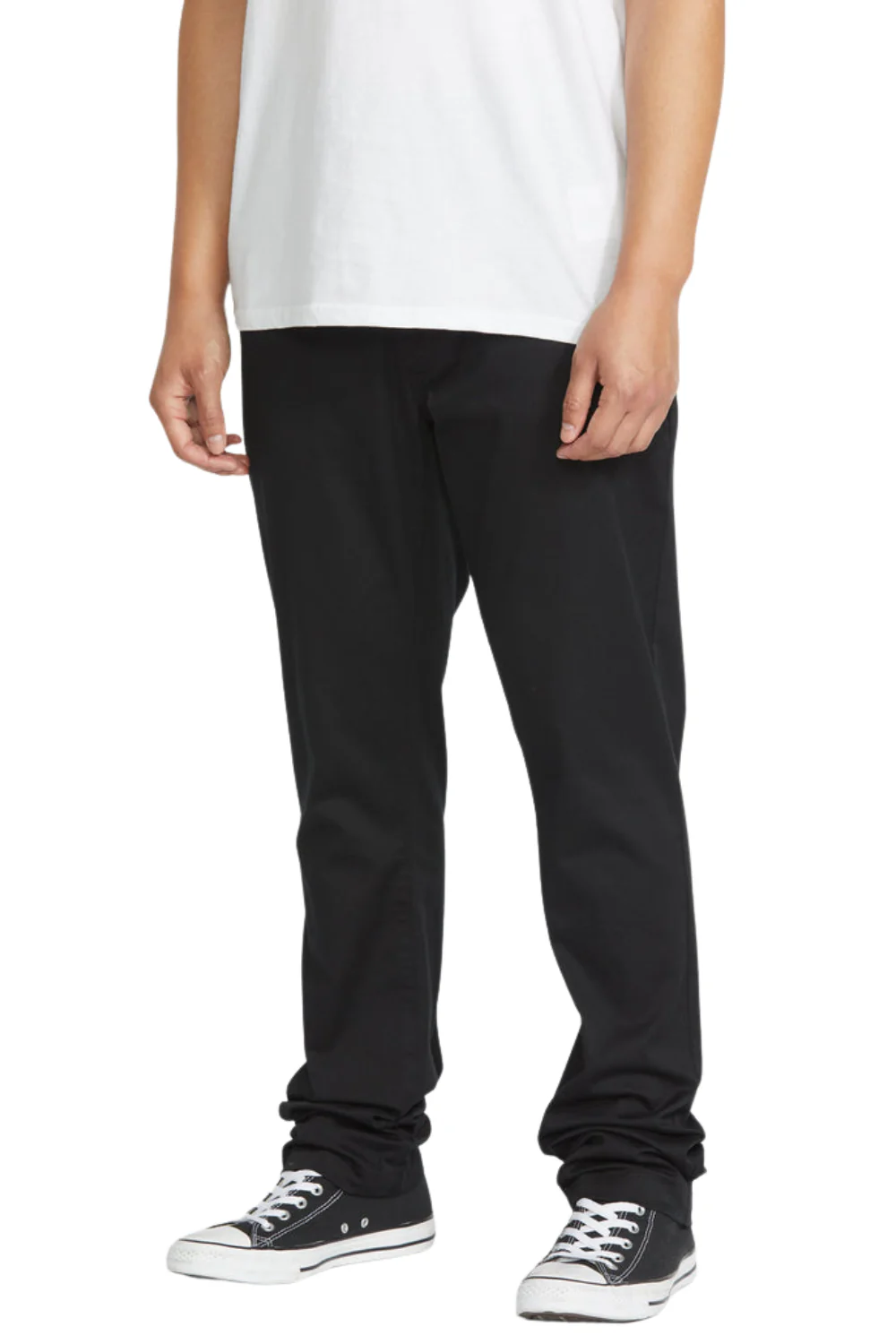 Volcom Frickin Slim Stretch Chino Black - Image 3