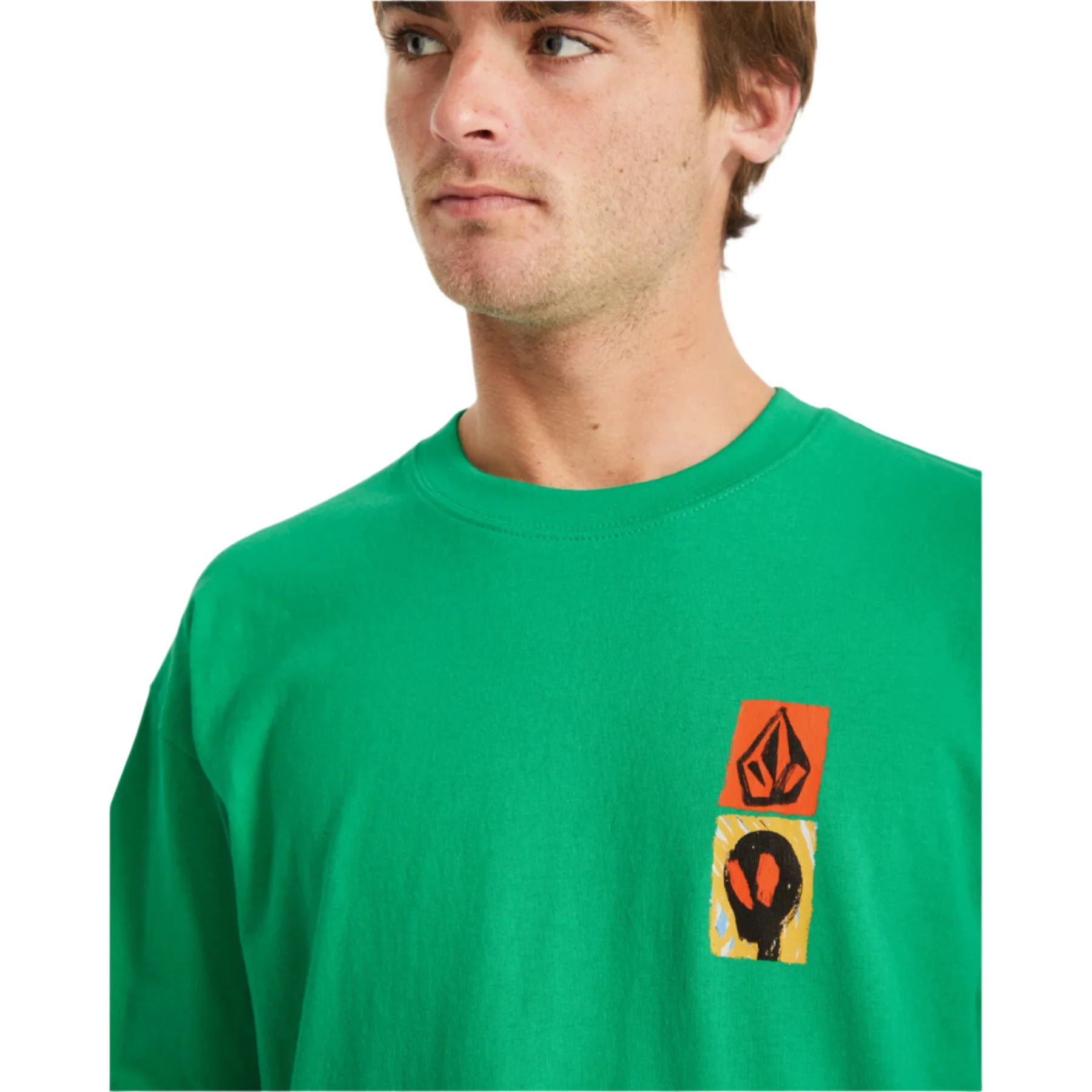 Volcom Gonyvaders Lse Short Sleeve T-Shirt Mint - Image 3