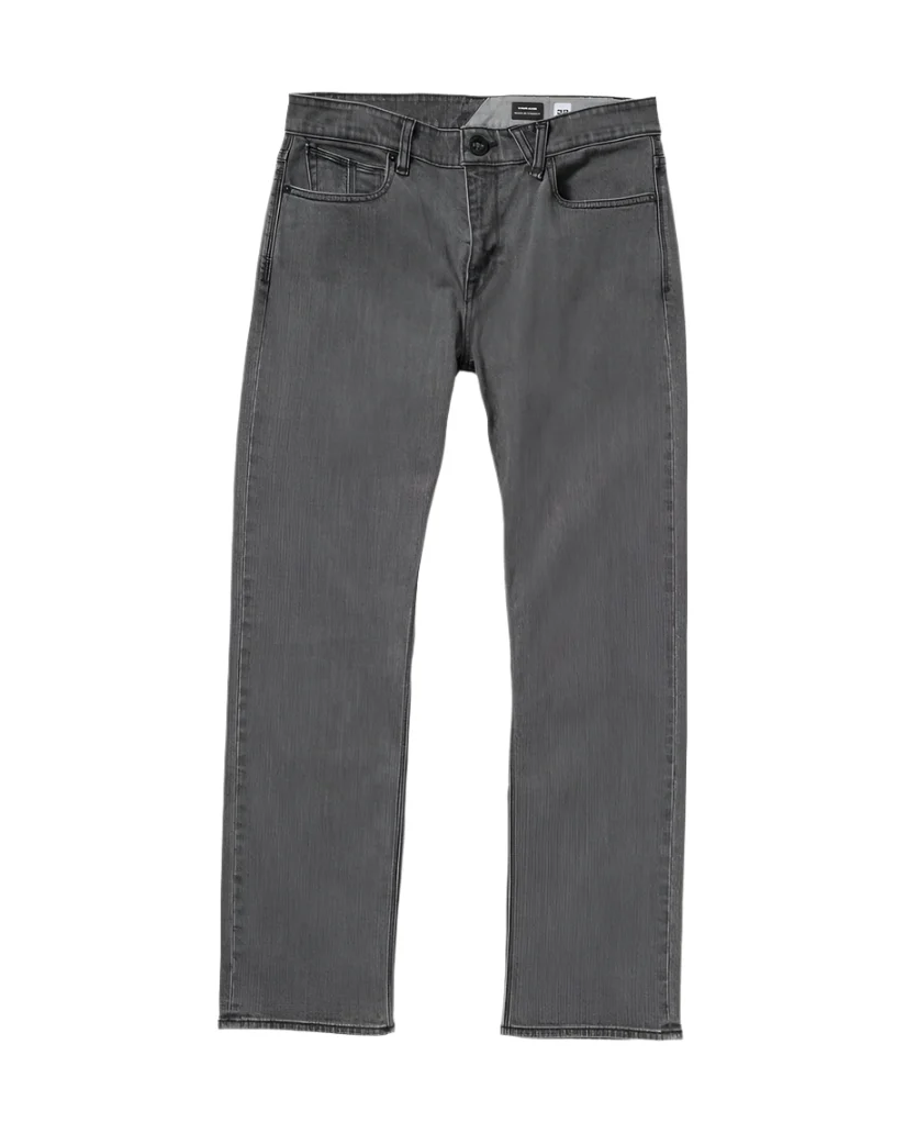 Volcom Kinkade Denim Jeans Neutral Grey - Image 4