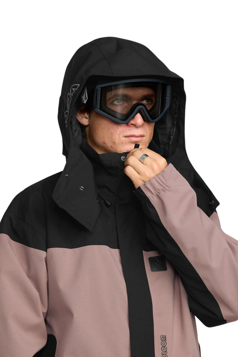 Volcom Kleveland Ski and Snowboard Jacket Mauve - Image 3