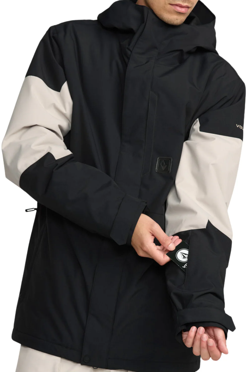 Volcom Primry Insulated Ski and Snowboard Jacket Black - Image 6