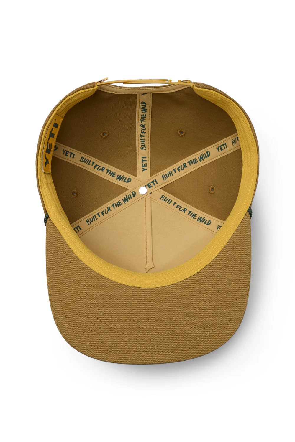 Yeti Prost Flat Brim Rope Hat Brown - Image 4