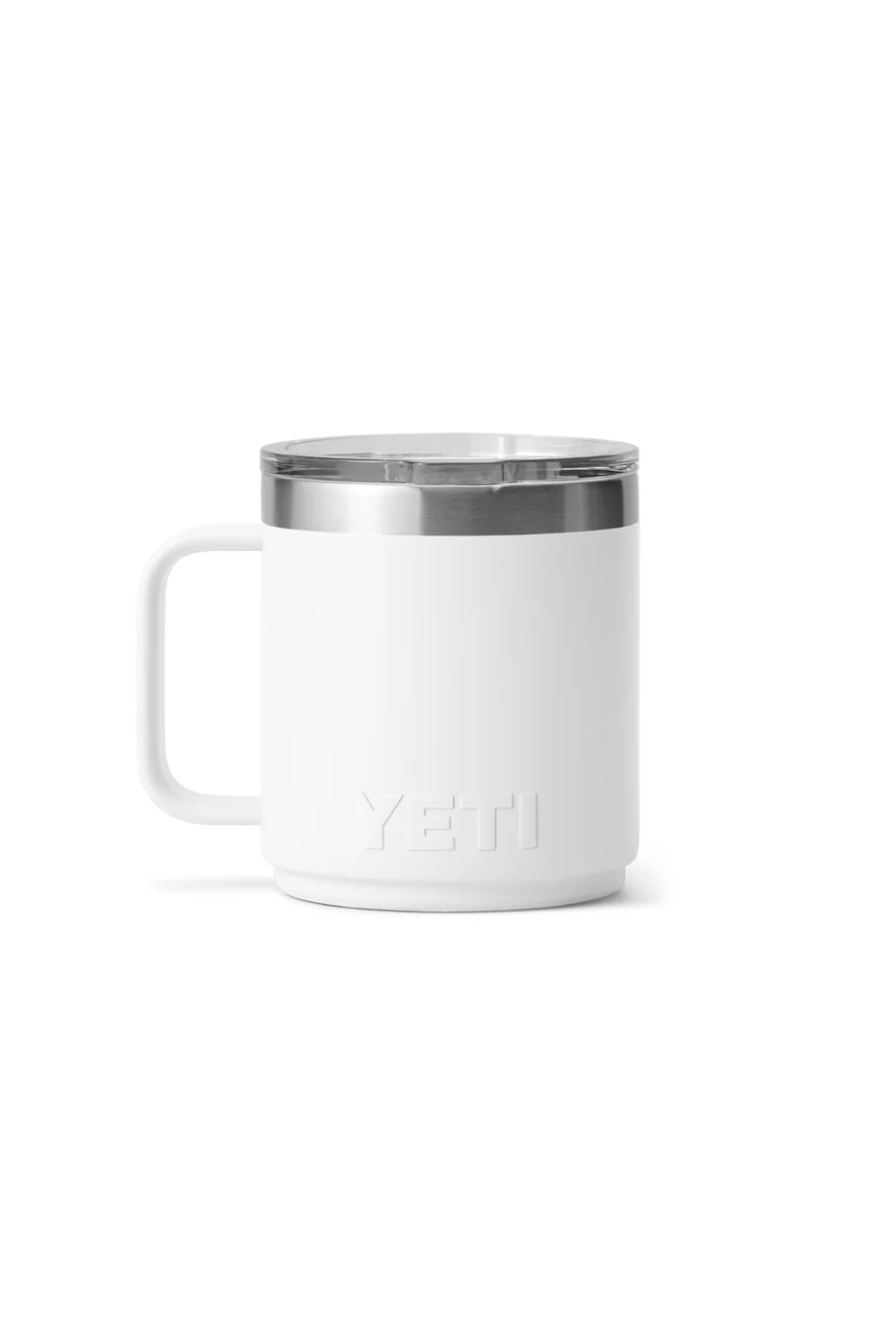 Yeti Rambler 10 Oz Stackable Mug With Ceramic Lining White - Image 3