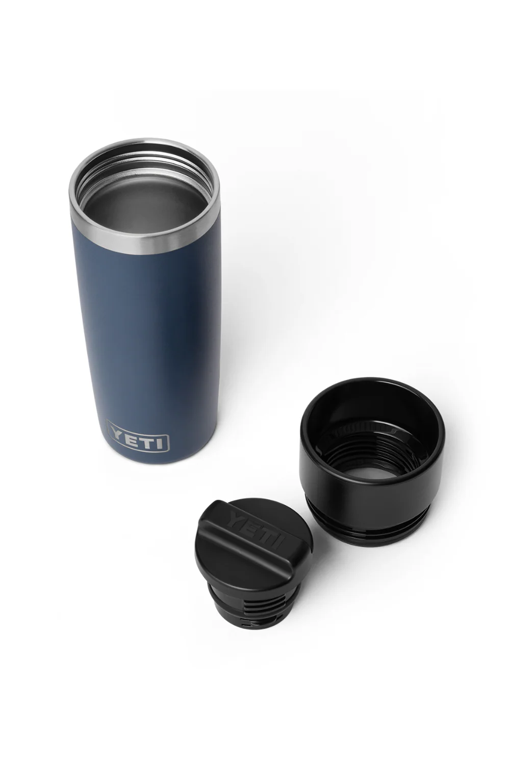 Yeti Rambler 16 Oz Travel Bottle Navy - Image 4