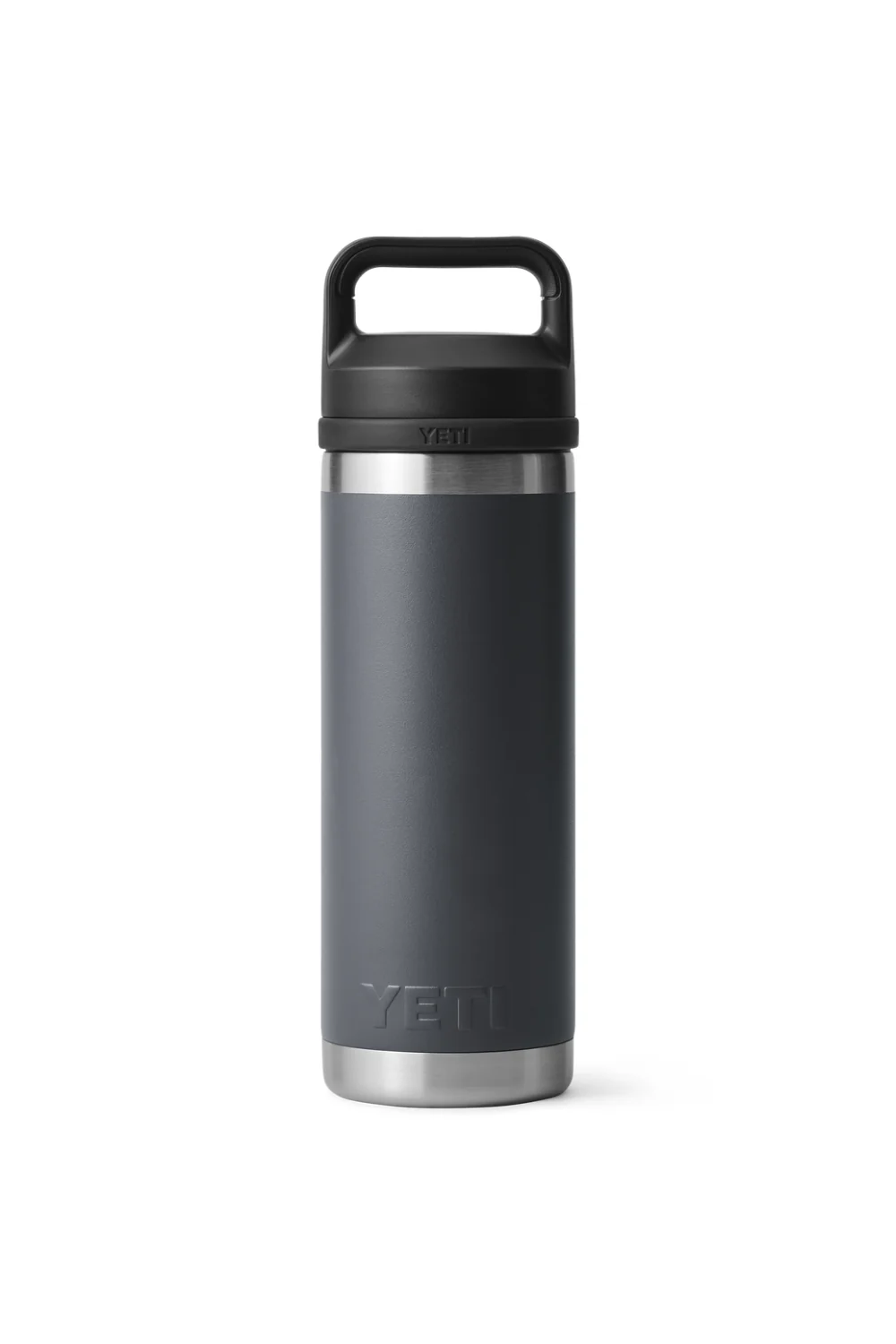 Yeti Rambler 18 Oz Bottle With Chug Cap Charcoal - Image 4