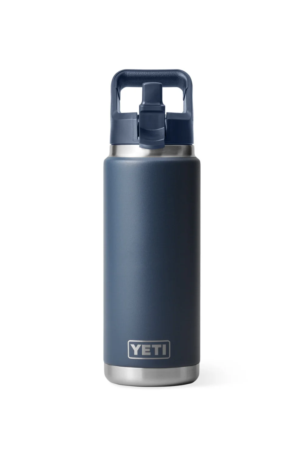 Yeti Rambler 26 Oz Colour Straw Bottle Navy - Image 4