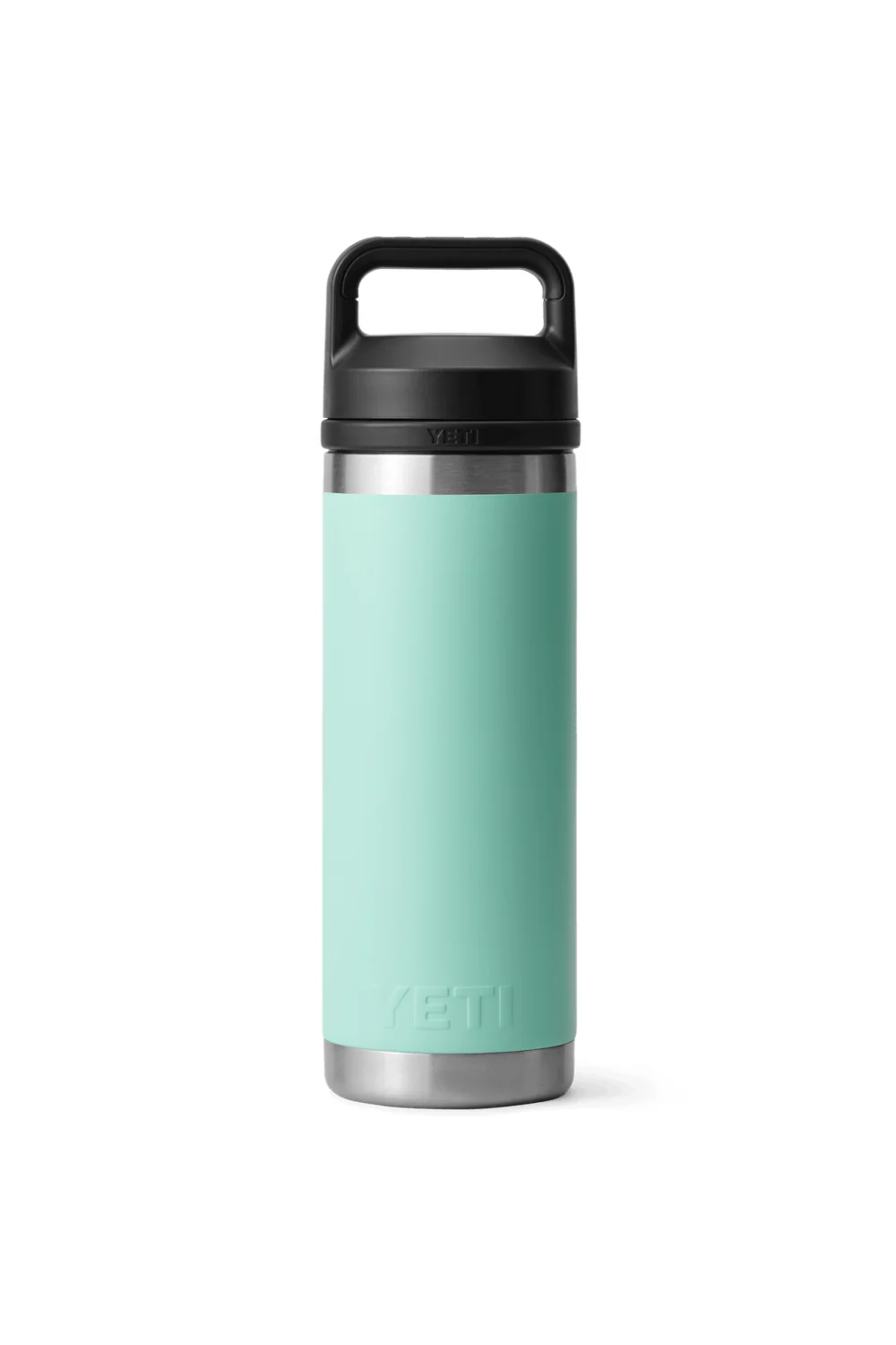 Yeti Rambler 18 Oz Bottle With Chug Cap Seafoam - Image 4